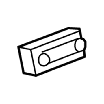 GMC Yukon XL 2500 Center Console Base - 19329514