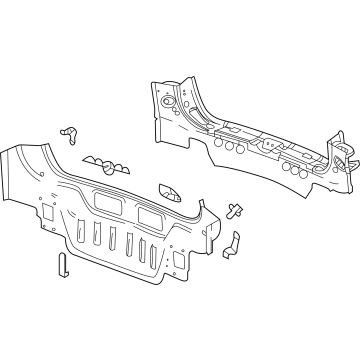GMC 84856572 Rear Body Panel