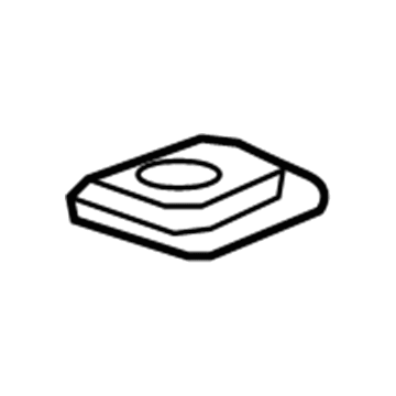 GM 25800659 Rear Floor Pan Bracket GM 25800659 Rear Floor Pan Bracket