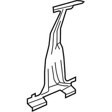 GM 15219140 Lock Pillar Reinforcement, Center Outer Driver Side GM 15219140 Lock Pillar Reinforcement, Center Outer Driver Side