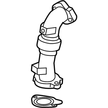 GMC EGR Tube - 12680217