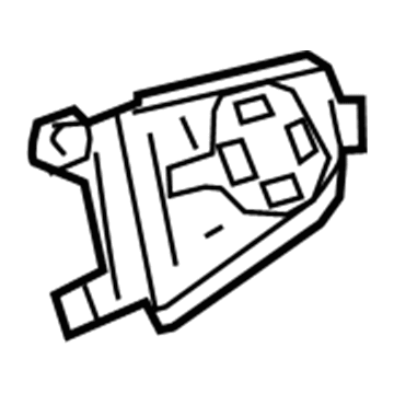 GM 23355826 Radio Switch, Black GM 23355826 Radio Switch, Black