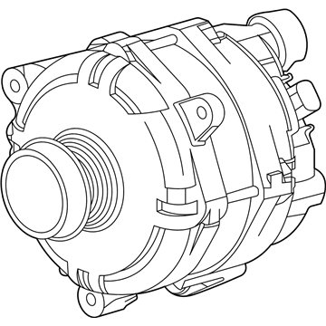 GMC Alternator - 13539731