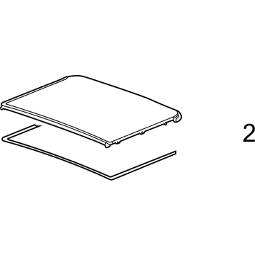 GM 84947927 Fixed Glass GM 84947927 Fixed Glass