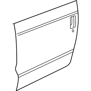 GM 20840662 Outer Panel, Passenger Side