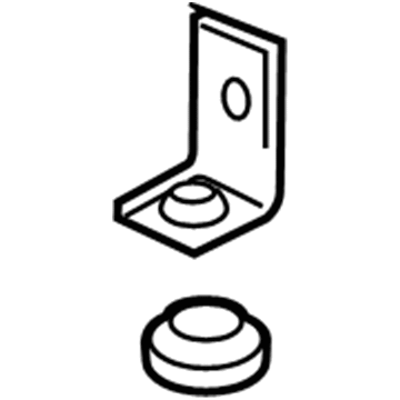 Cadillac 25881552 Radiator Upper Bracket