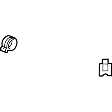 Cadillac 11517126 By-Pass Hose Clamp