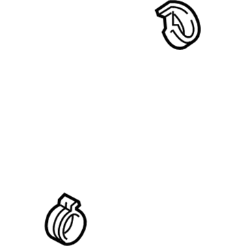 Cadillac 90572594 Hose Clamp