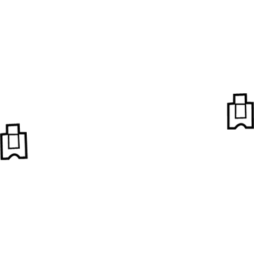 Cadillac 90572594 By-Pass Hose Clamp