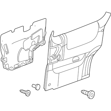 Saturn 15247777 Door Trim Panel