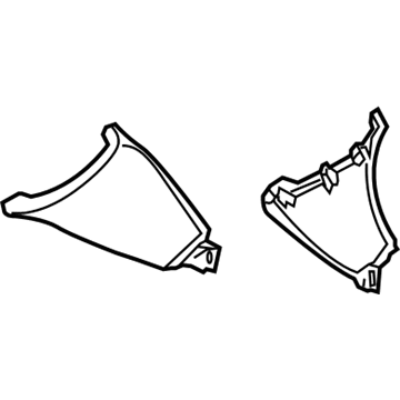 2016 Cadillac SRX Dash Panel Vent Portion Covers - 22785368