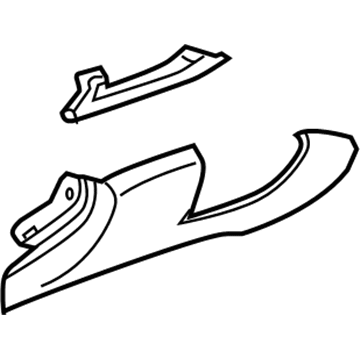 Cadillac 22759134 Knee Bolster