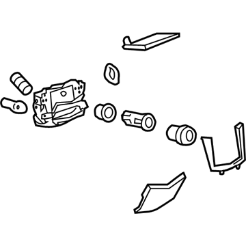 Cadillac 20872039 Compartment