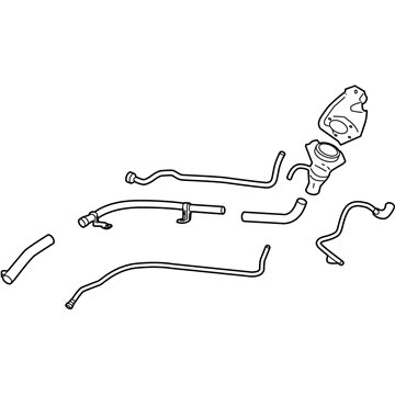 Cadillac Escalade EXT Fuel Filler Hose - 19260237