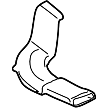 Cadillac 25735558 Rear Duct