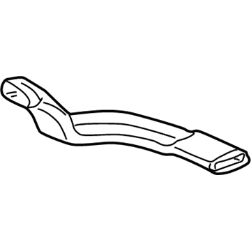 Cadillac 25735559 Rear Duct