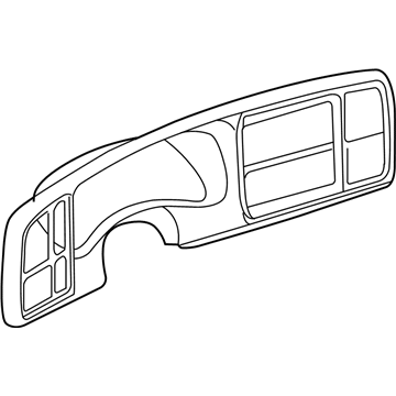 Chevy 15804934 Cluster Bezel