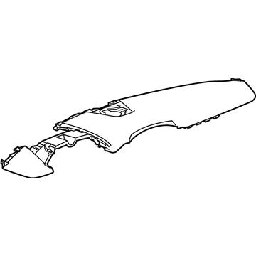 GMC Yukon Dash Panel Vent Portion Covers - 23498651