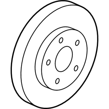Buick Enclave Brake Disc - 26478135