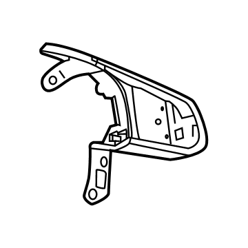 GM 84612650 Switch Bezel, Passenger Side GM 84612650 Switch Bezel, Passenger Side