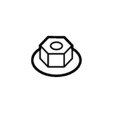Cadillac 11516078 Motor Mount Nut
