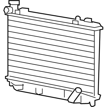 Pontiac 92253246 Radiator Assembly