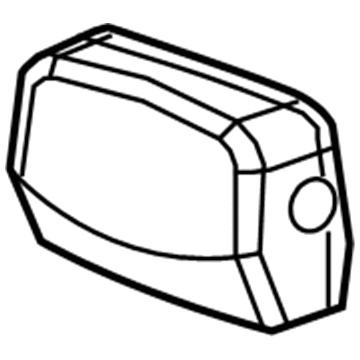 Cadillac 22890148 Headrest Pad