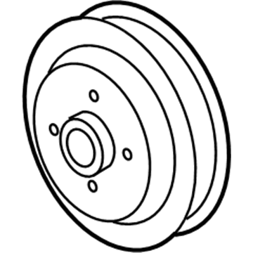 Cadillac 12604615 Pulley