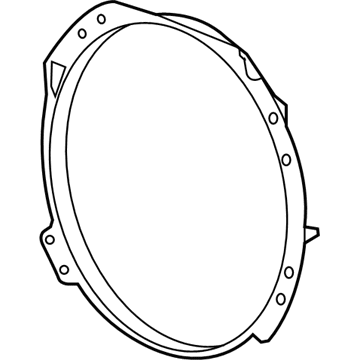 GMC Sierra 2500 HD Fan Shroud - 23466942