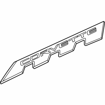 2024 Chevy Corvette Emblem - 12693828