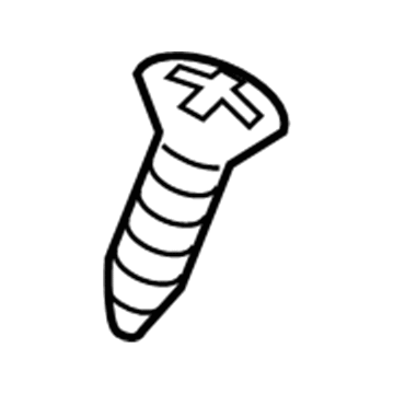 GMC 11518503 Front Molding Screw