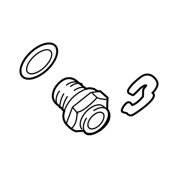 Cadillac 12665858 Fitting