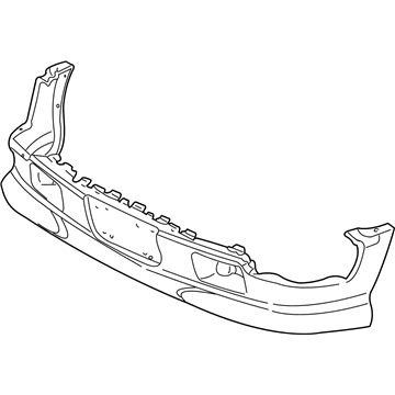 Chevy S10 Bumper - 15034723