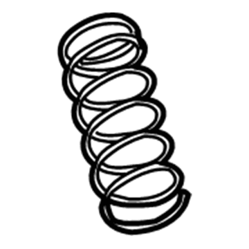 Cadillac SRX Coil Springs - 88955536