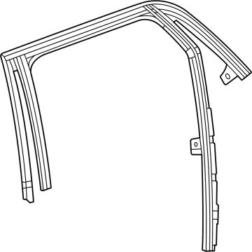 Chevy Trailblazer Door Seal - 42763269