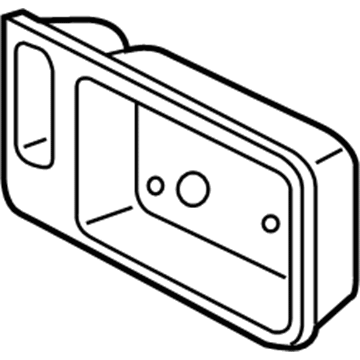 Chevy Express 1500 Door Handle - 23489984