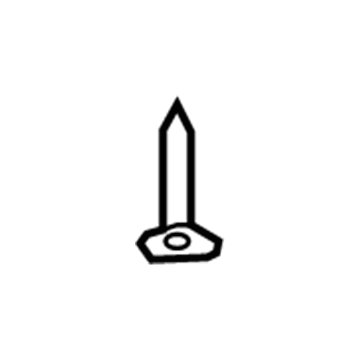 Chevy 5973400 Bumper Cover Lower Retainer