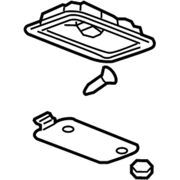 Chevy 25850225 Dome Lamp Assembly