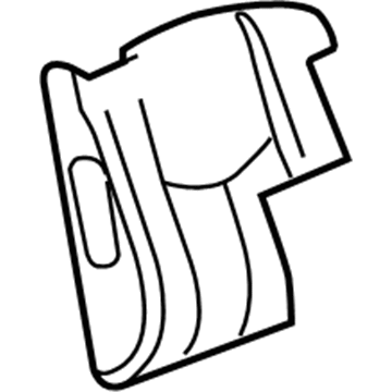 GM 88941599 Seat Back Pad