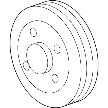 Buick 12611587 Pulley
