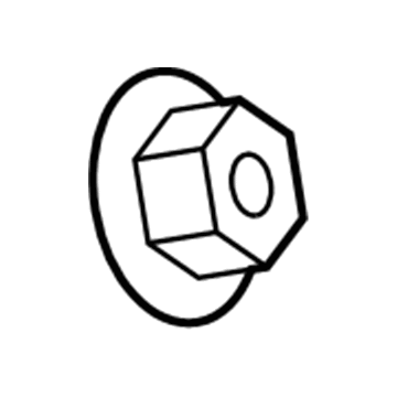 GM 19316147 Steering Wheel Nut