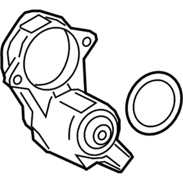 GM 13544734 Parking Brake Actuator, Rear Driver Side