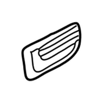 2000 GMC Yukon Door Moldings - 15091889