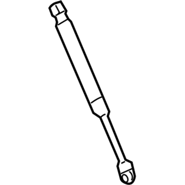 Chevy Trunk Lid Lift Support - 92235153