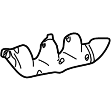 Oldsmobile Intrigue Exhaust Heat Shield - 24506490