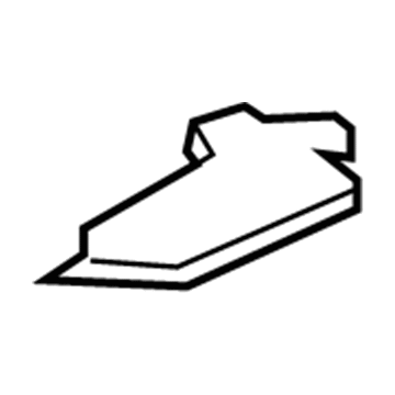 GMC Sierra 2500 Door Seal - 10379008