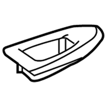 2007 Buick LaCrosse Door Armrest - 15245105