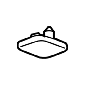 GM 22944231 Microphone Cover, Gray