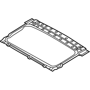 GM 96533474 Sunroof Reinforcement