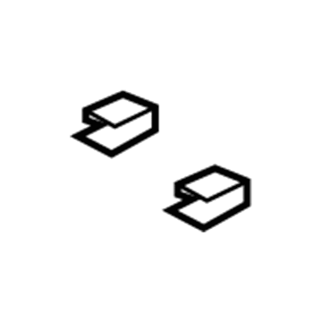 Chevy 11513599 Lower Cover U-Nut